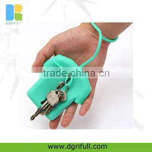 Cute Clothes Style Silicone Keychain thumbnail-1