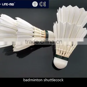 Cheap Price Class A Goose Feather Badminton Shuttle With OEM thumbnail-2