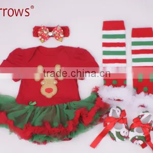 Wholesale Baby Girl Boutique Clothing Sets Cheap Baby Girl Clothes Flower Girl Tutu Dresses thumbnail-5