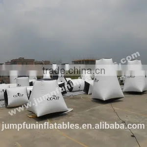 Inflatable Speedball Bunkers/PVC Paintball Bunker for Sale/Outdoor Paintball Arena thumbnail-1