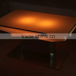 The Banquet Table Leisure Furniture Rectangle Led Bar Table thumbnail-1