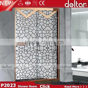 Tempered Glass Shower Door Tiny Houses Free Standing Glass Shower Enclosure Sex Shower Room thumbnail-1
