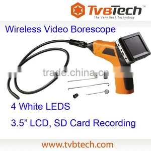 TVBTECH Video Borescope Endoscope Inspection Camera With 3.5" LCD 1.5M Night Vision thumbnail-1