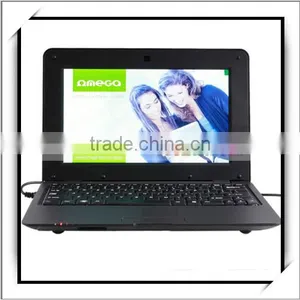 1GB VIA8850 1.5GHz China Cheap Popular 10.1 Inch Android 4.0 Laptop Netbook With 8GB Hard Disk Black US Standard thumbnail-1