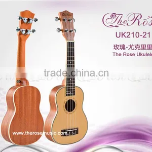 China Cheap High Quality 21" Ukulele Wholesale Wooden Ukulele thumbnail-1