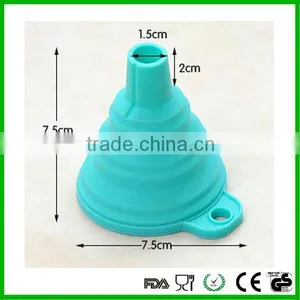 Food Grade Silicone Foldable Funnel Custom Mini Collapsible Funnel thumbnail-4