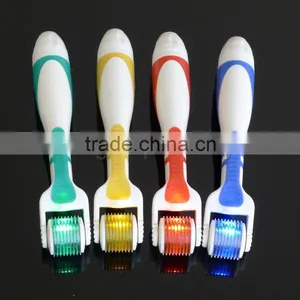 LED Light Replaceable Tips Derma Roller Micro Needle thumbnail-1