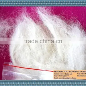 Hot Sale White Combing Goat Hair Waste for Felt and Yarn thumbnail-3