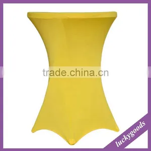 LZB016 Fashionable Solid Color Blue Cocktail Table Cover for Sale thumbnail-4