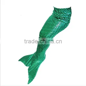 Girls Princess Costume Swimmable Mermaid Tail With Monofin thumbnail-2