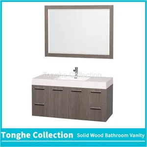 Wall Mounted PVC Melamine Bathroom Vanity Set thumbnail-1