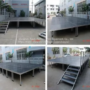 Portable Stage High Quality Plywood Stage Platform for Different Events thumbnail-1
