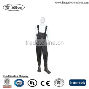 Stock Nylon PVC Chest Fishing/Hunting Waders thumbnail-1