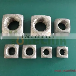 1 3/8'' Big Size HDG Square Nut thumbnail-1