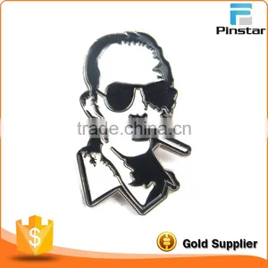 Grateful Dead Thompson Hunter Gonzo Soft Enamel Lapel Hat Pin thumbnail-1