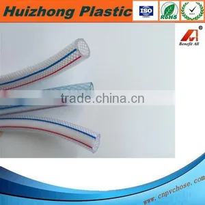 Flexible PVC Clear Nylon Braided Hose/Clear Fiber Reinforced PVC Water Hose thumbnail-1