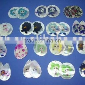Fashion Shell Earrings thumbnail-1