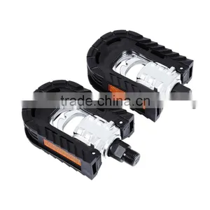 2PCS Ultralight Bike Bicycle Pedals MTB Aluminum Alloy Bearing Non-slip Folding Black Pedals Bike Accessories Parts thumbnail-1