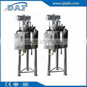 SS.316L 50L Electric Heating Double Jacketed Mixing Tank thumbnail-1