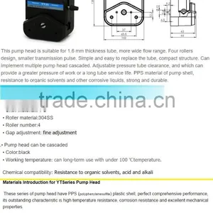 KWT300S/2YT25 Led Digital Display Precise Variable Speed Peristaltic Pump /Economic and Multichannel Peristaltic Pump thumbnail-4