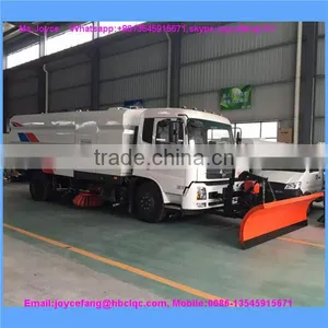 New 8cbm Cleaning Sweeper Truck/Street Cleaning Truck With Snowing Cleaning Equipments/Road Sweeper Trucks For Sales thumbnail-1