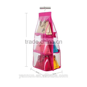 Double Transparent Storage Bag, Hanging Bag Organizer thumbnail-2