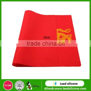 2017 Hot Sale Food Grade Flower Shape Silicone Table Coasters Made in China thumbnail-6