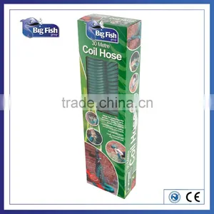 30M EVA Coil Hose With Spray Gun Set /eva Coil Hose/ Cioled Hose /Coiled High Pressure Hose/water Garden Coil Hose/rewind Hose thumbnail-2