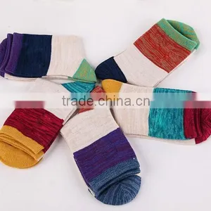 Wholesal Custom Women Colorful Polo Sock thumbnail-6