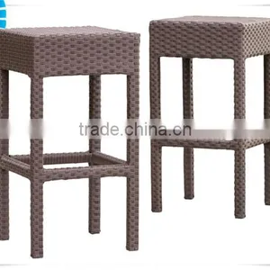 Garden Patio Outdoor Furniture Backless Bar Stools thumbnail-1