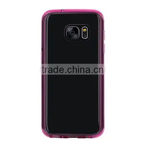 Multi Color TPU + Acrylic Best Selling Phone Case, Transparent Clear Case for Samsung s7 thumbnail-4