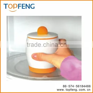Egg Cooker, Ceramic Microwave Egg Cooker, Microwave Ceramic Pot thumbnail-2