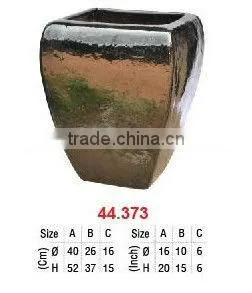 Vietnam Antique Ceramic Flower Pottery Pot thumbnail-1