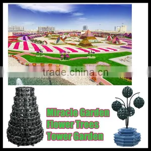 Garden Flower Tower Aeroponic Tower Vertical Hydroponic Flower Pots thumbnail-3
