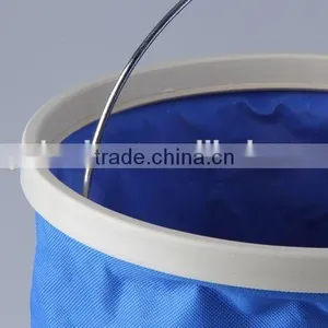 Portable Circular Oxford Cloth Folding Bucket thumbnail-2