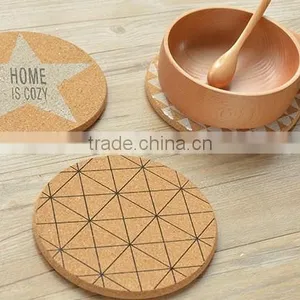 Star Themed Cork Coaster - Set of 4 Cork Packing thumbnail-5