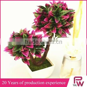 Good Quality Artificial Plants Small Artificial Bonsai Plants Indoor Centerpiece Home Decking thumbnail-1