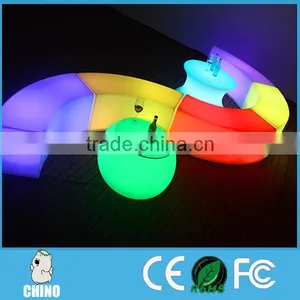 CB1243 Glow Outdoor Furniture Led Bench Snake Seat Chair thumbnail-2