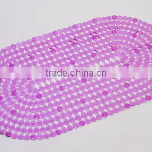 Top Grade Cross Texture Pvc Coil Baby Bath Mat thumbnail-5