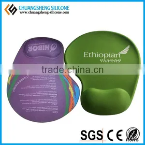 Customer Printing Mouse Pad, Silicone With Cloth Mat for pc Mouse, Mouse Mat thumbnail-1