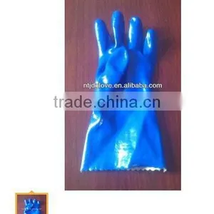 Blue PVC Glove thumbnail-1