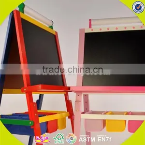Wholesale Top Wooden Double Side Blackboard Nice Kids Wooden Double Side Blackboard Useful Double Side Blackboard W12B055 thumbnail-4