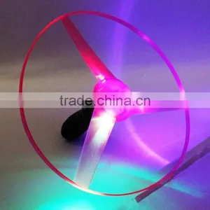 2015 Hot New LED Light Flashing Children Kids Flying Saucer Helicopter Chistmas Gift Toys From Dongguan ICTI Manufacturer thumbnail-1