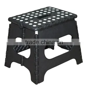 Black Plastic Folding Step Stool for Kids thumbnail-1