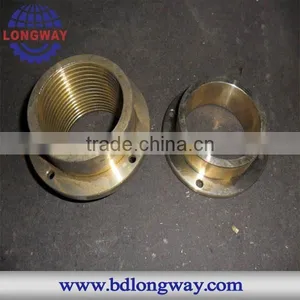 Custom Machining Flanged Brass Bushing thumbnail-1