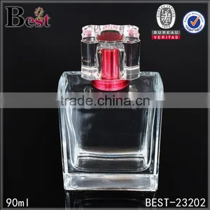 90ml 100ml Square Fancy Spray Bottle High Quality Glass Perfume Bottle Wholesale Perfume Fancy Spray Bottle thumbnail-6