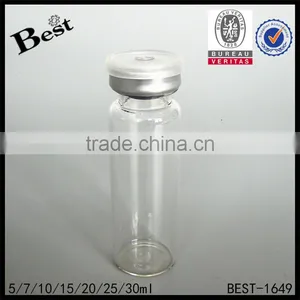3ml Mini Glass Test Tube Science With Rubber Cork for Laboratory Use thumbnail-3