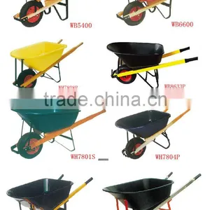 Heavy Duty High Quality PP Tray Pneumatic Wheel Wheelbarrow WB8633 thumbnail-3