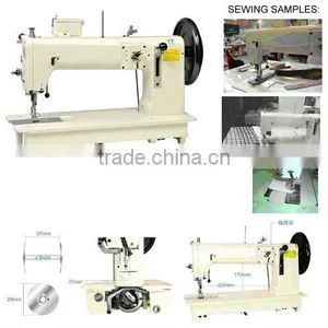 Long Arm, Flat Bed, Unison-Feed, Extra Heavy Duty, Lockstitch Sewing Machine thumbnail-1