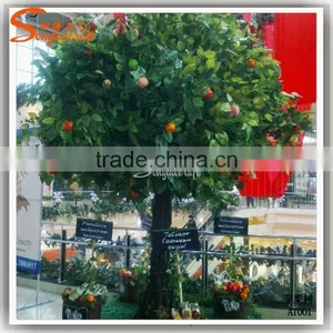 Apple Tree Simulation for Sale ! Tropical Artificial Fruit Trees Life Like Artificial Applt Fruit Tree Artificial Trees thumbnail-6